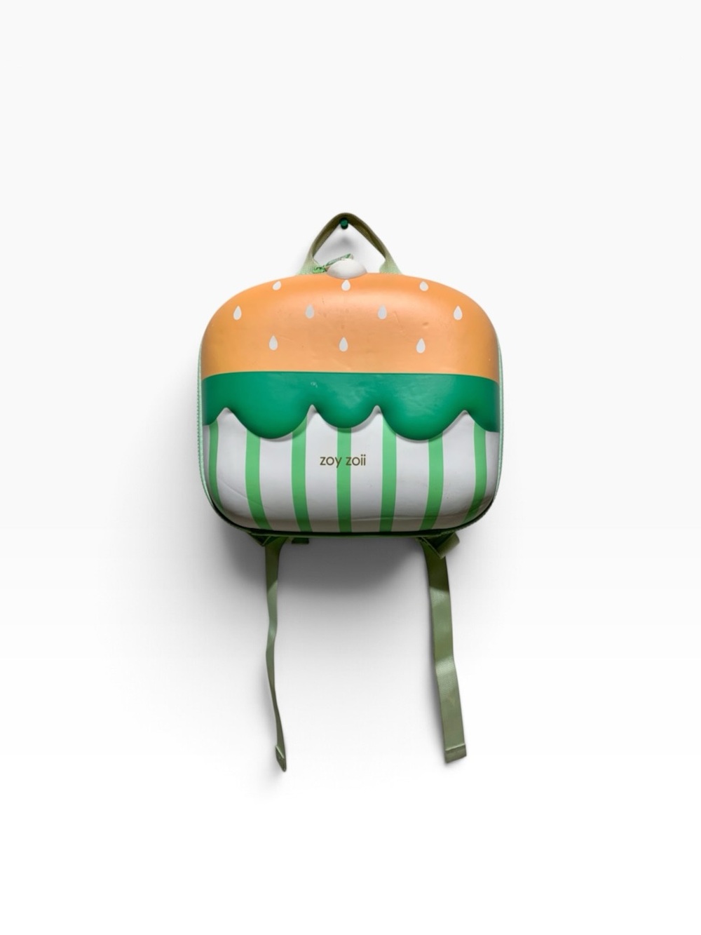 Zoy Zoi Kids Orange & Green Strawberry Backpack
